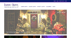 Desktop Screenshot of lasersandlights.com